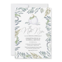 Witte pompoen Herfst repetitie diner