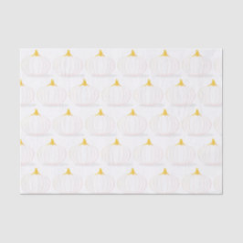 Witte pompoen herfst tweeling Baby shower papier