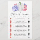 Witte pompoen Hij zei dat ze vrijgezellenfeest spe (Voorkant)