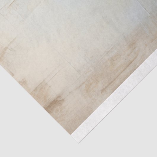 Witte pompoen met gouden steel decoupage tissuepapier (Detail)