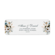Witte Pompoen met Wilde Bloemen Retouradres
