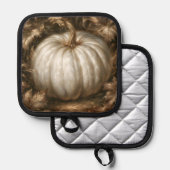 Witte Pompoen Pannenlap (Voorkant / Achterkant)