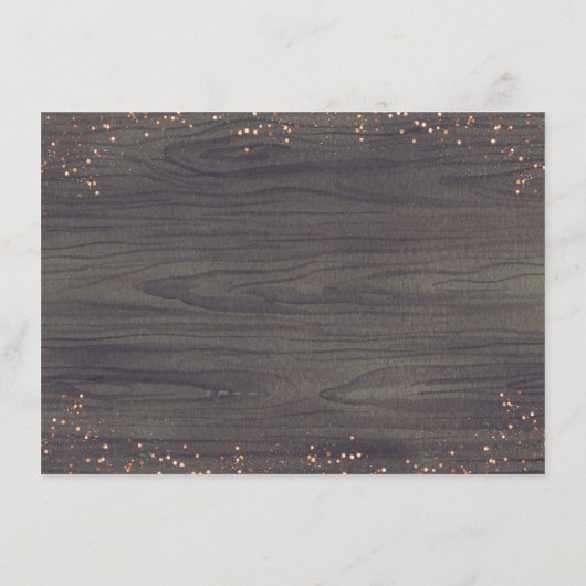 Witte Pompoen Rustieke Landelijke Trouwdetails Informatiekaartje (Achterkant)