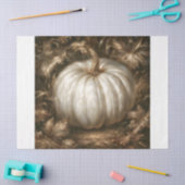 Witte Pompoen Tissuepapier (Craft)