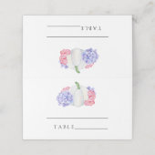 Witte pompoen - trouwplaatskaarten plaatskaartje (Buitenkant ongevouwen)