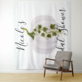 Witte Pompoen Verhaalboek Chic Herfst Bruidstaft T Wandkleed (In situ)