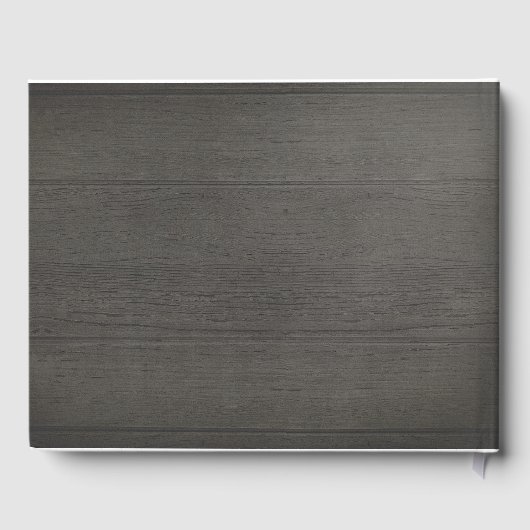 Witte pompoenen rustieke land herfst bruiloft gastenboek (Achterkant)