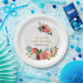 Witte pompoenen van Bourgogne Papieren Bordje (Feest)