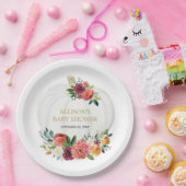 Witte pompoenen van Bourgogne Papieren Bordje (Feest)