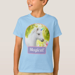 Witte Pony Eenhoorn T-shirt