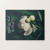 Witte pony legpuzzel (Horizontaal)