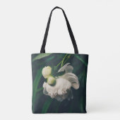 Witte pony tote bag (Achterkant)