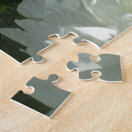 Witte pony's legpuzzel (Zijkant)