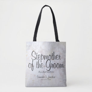 Witte pony's Wedding Stepmoeder van de Groom Tote Bag