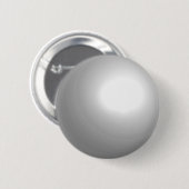 Witte poolbal Button (Voorkant /achterkant)