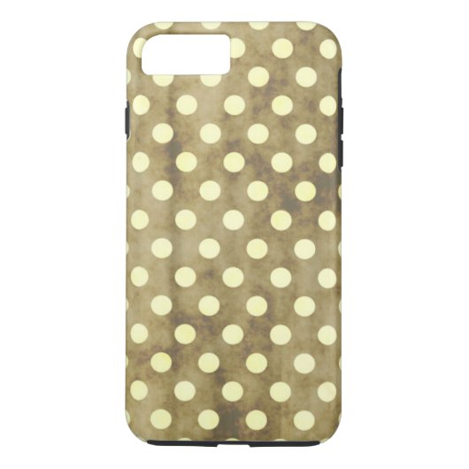 witte pooldots Case-Mate iPhone case (Achterkant)