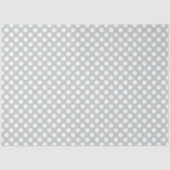 Witte poolpunten met achtergrondkleur tissuepapier (Voorkant)