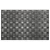 Witte poolpunten op zwarte achtergrond stof (Yard (91,4 cm))