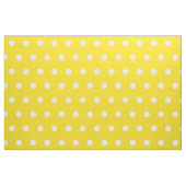 Witte poolstippen op schooldagen geel stof (Yard (91,4 cm))