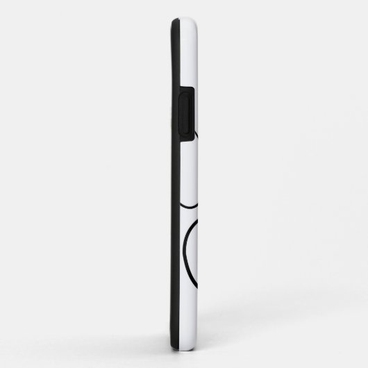 Witte Pootafdruk Case-Mate iPhone Case (Achterkant/rechts)