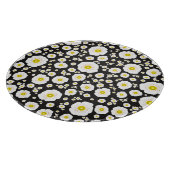 Witte Poppies Glas Snijplank (5 maten) (Hoek)