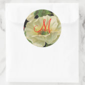 Witte Poppy  Stickers (Tas)