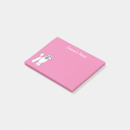 Witte Post-it® notes 4 x 3 inch