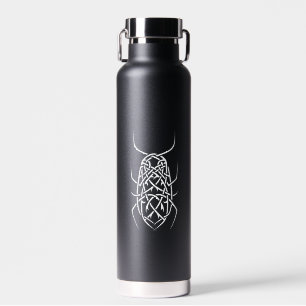 Witte Print Thor Koper Vacuüm Geïsoleerde Fles