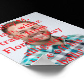 Witte prullenbak uit Florida Poster (Hoek)