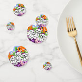 Witte Puppies Confetti (Groep)