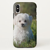 Witte puppy Case-Mate iPhone case (Achterkant)