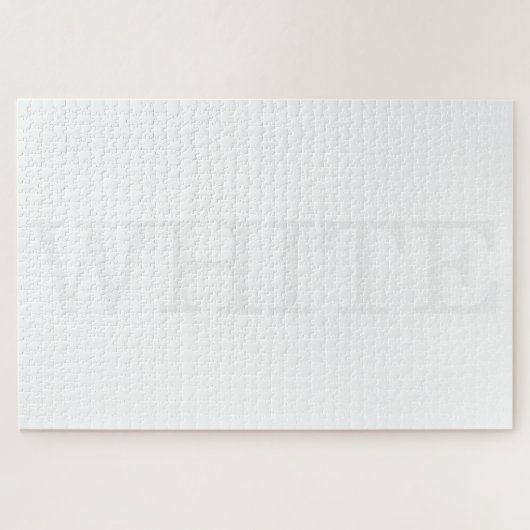 witte puzzel legpuzzel (Horizontaal)