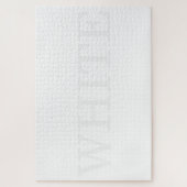 witte puzzel legpuzzel (Verticaal)