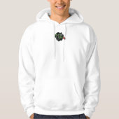 Witte PXTY Roos Hoodie (Voorkant)