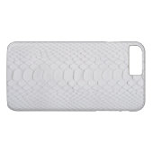 Witte Python Case-Mate iPhone Case (Achterkant (Horizontaal))