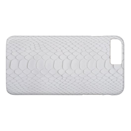 Witte Python Case-Mate iPhone Case (Achterkant (Horizontaal))