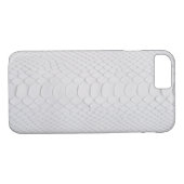 Witte Python Case-Mate iPhone Case (Achterkant (Horizontaal))