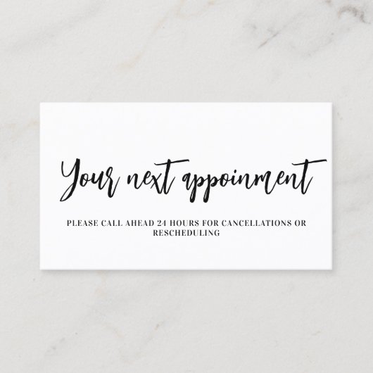 Witte QR-code visitekaartje Kortingskaartje (Voorkant)