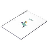 Witte Ram, sterrenbeeld, sterrenbeeld afdruk Notitieboek (Linkerzijde)