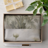 Witte Ranunculus Decoupage Papier | Vintage Sfeer (Geschenk)