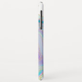 ** Witte regenboog agaat goud glitter pastel Case-Mate iPhone Case (Achterkant/links)