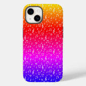 witte regenboog Musical Case-Mate iPhone Case (Achterkant)