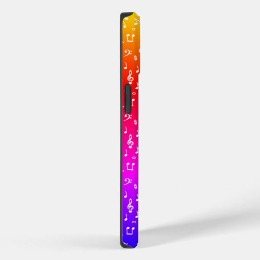 witte regenboog Musical Case-Mate iPhone Case (Achterkant / Rechts)