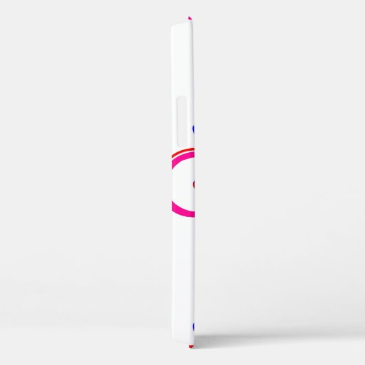 witte regenboogfietsen kleurrijke fietsen Case-Mate iPhone case (Achterkant / Rechts)