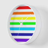 Witte regenboogstrips (Hoek)