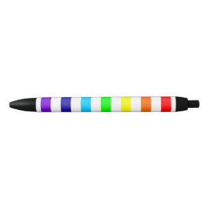 Witte regenboogstrips Pen