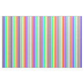 Witte regenboogstrips stof (Yard (91,4 cm))