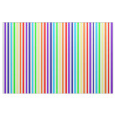 Witte regenboogstrips stof (Fat Quarter)