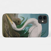 Witte Reiger Birds of America Audubon Print Case-Mate iPhone Case (Achterkant (horizontaal))