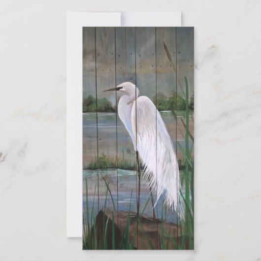 Witte Reiger Kaart (Voorkant)